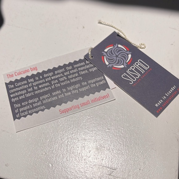 Suspiro Handwoven Tote Bag - Picture 8 of 8